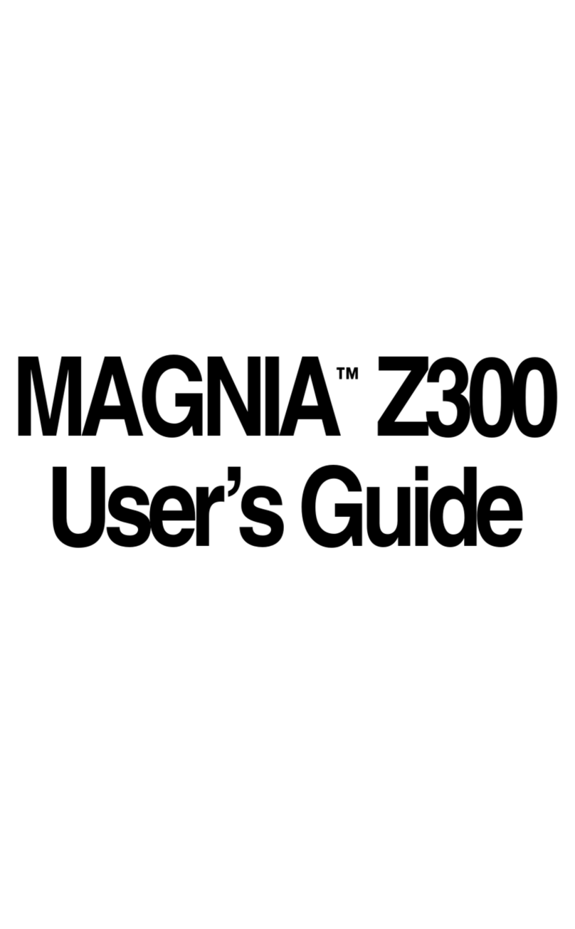 Toshiba Magnia Z300 User manual Toshiba Magnia Z300 User manual