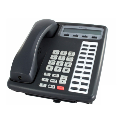 Toshiba Strata DKT user guide