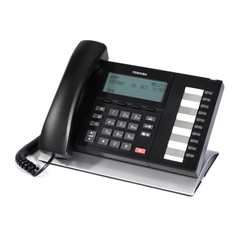 Toshiba Strata CIX IP5000-UG-VC User manual