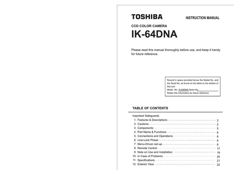 Toshiba IK-64DNA User manual