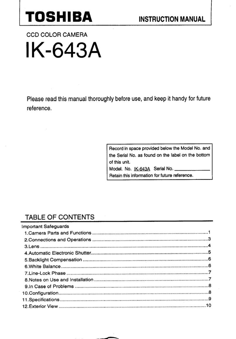 Toshiba IK-643A User manual