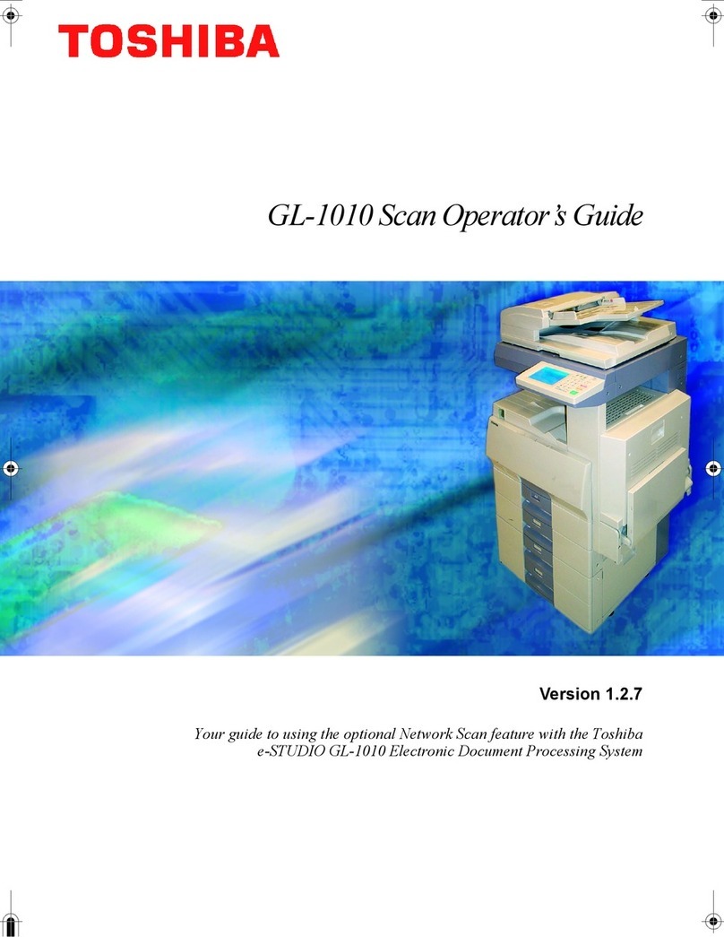 Toshiba e-STUDIO GL-1010 Manual