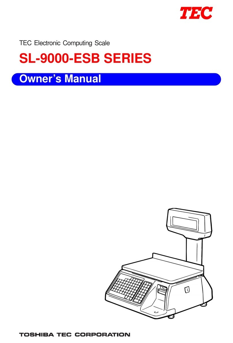 Toshiba TEC EM1-31074 User manual