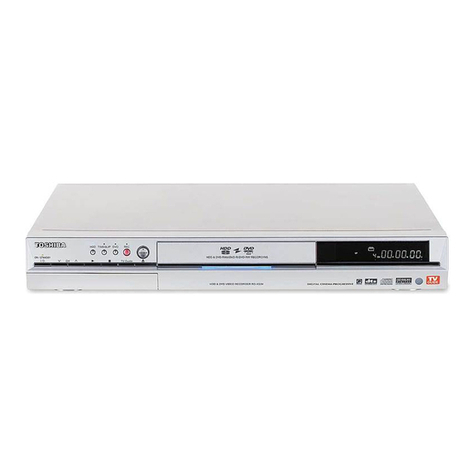 Toshiba RD-XS34SU User manual