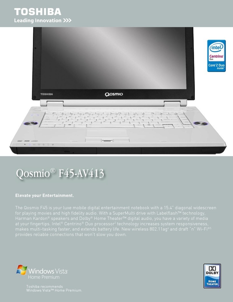 Toshiba Qosmio F45-AV413 specification