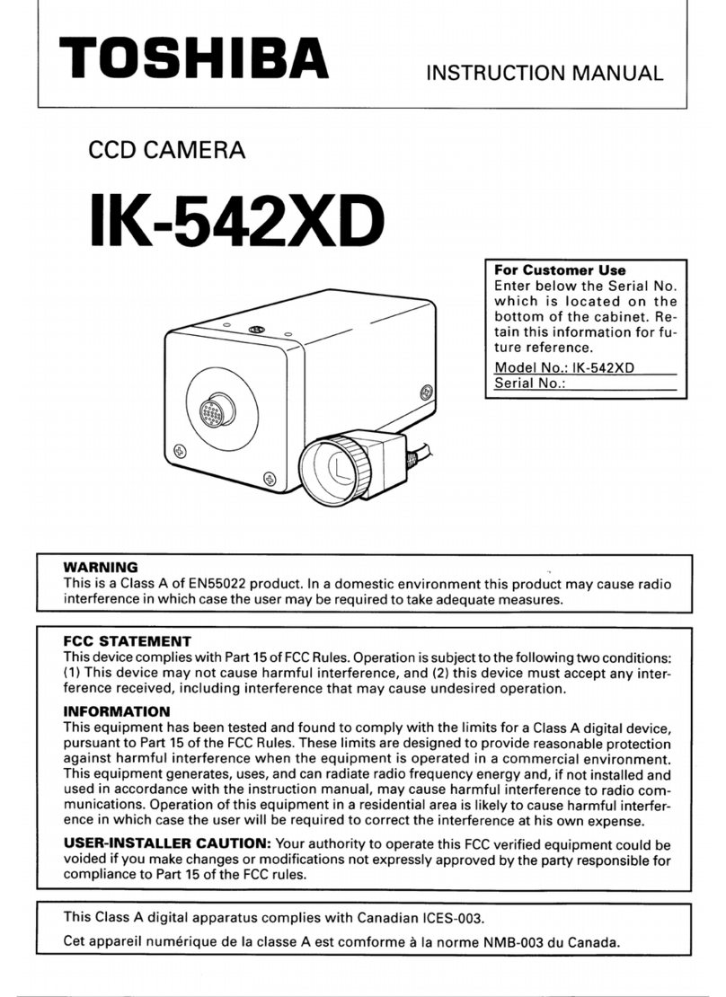 Toshiba IK-542XD User manual