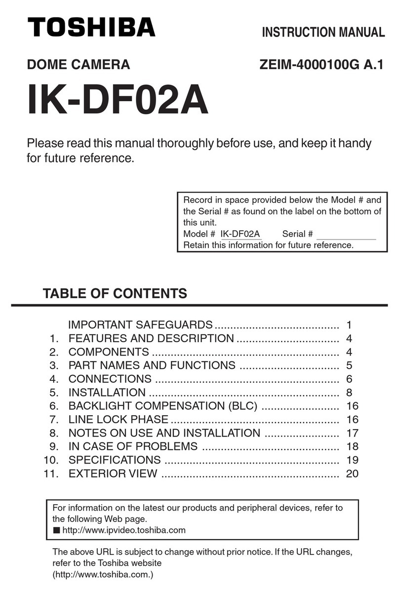 Toshiba IK-DF02A instruction manual