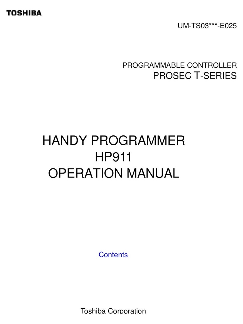 Toshiba Prosec T-Series User manual