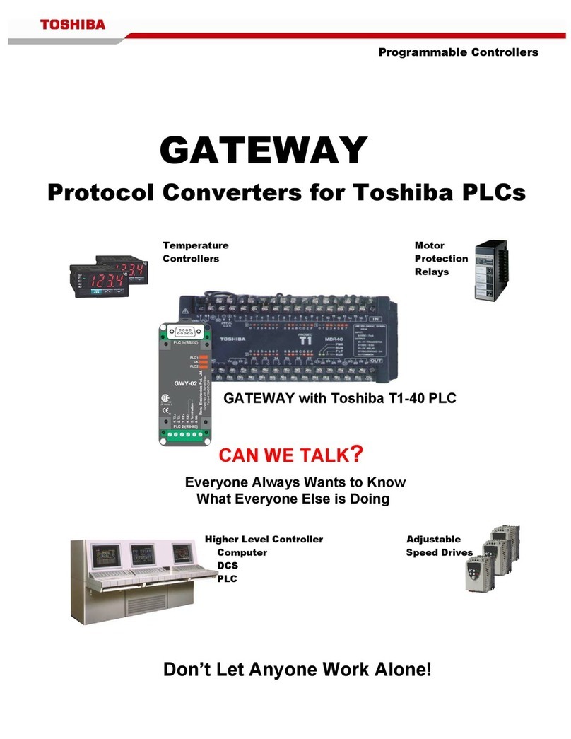 Toshiba T1-40 PLC specification