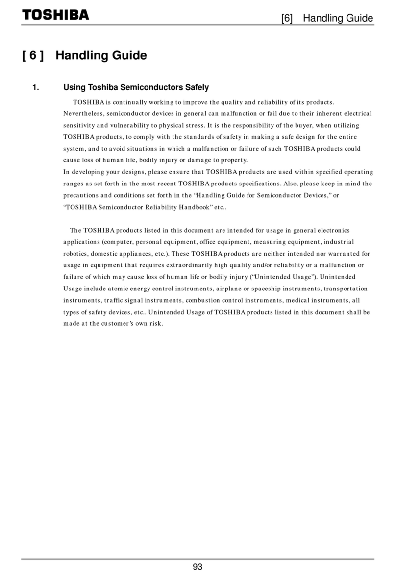 Toshiba Semiconductor Handling guide