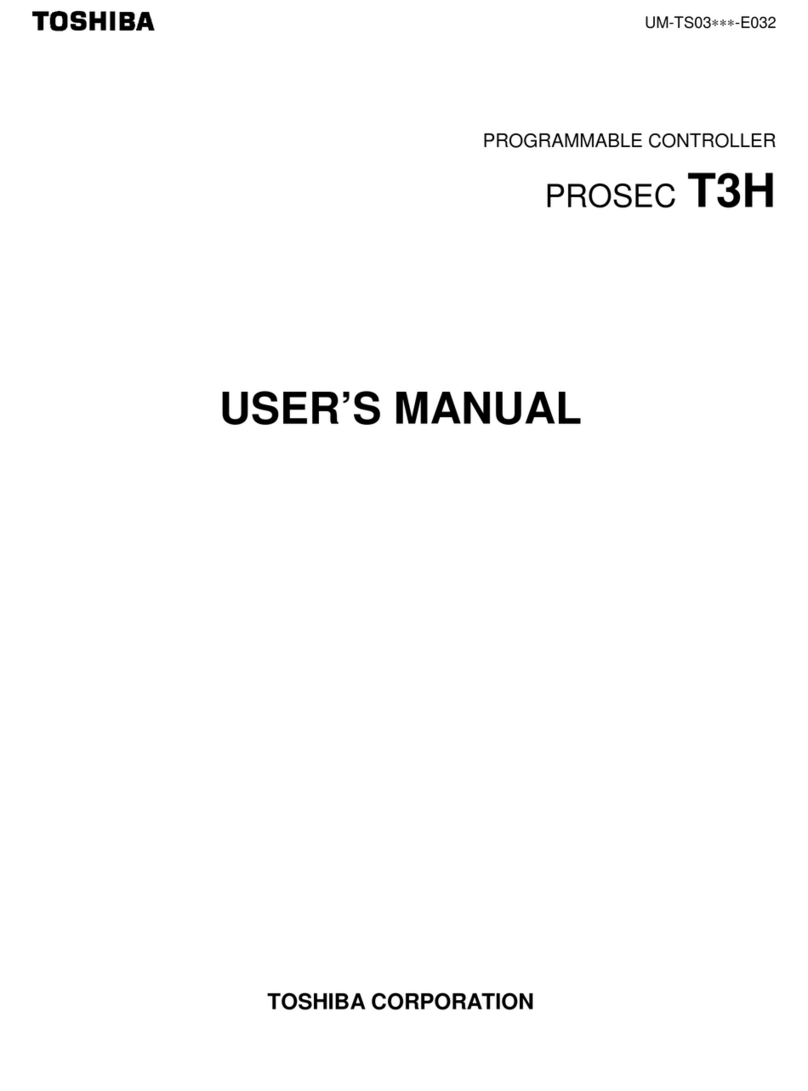 Toshiba PROSEC T3H User manual