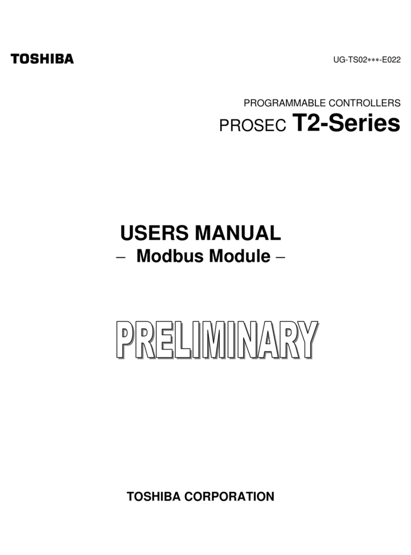 Toshiba PROSEC T2 Series user manual