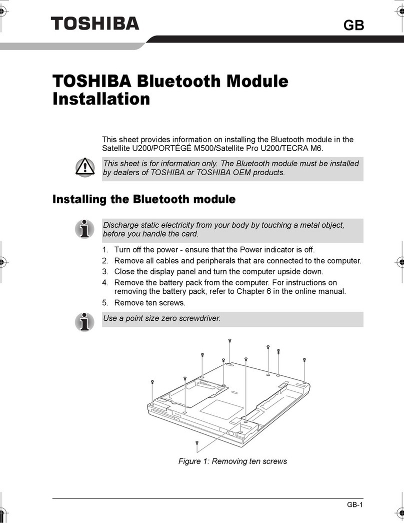 Toshiba PA3477U-1B User manual