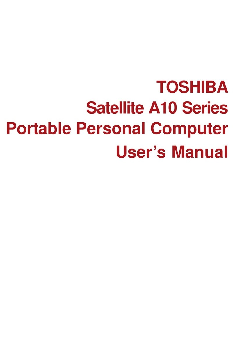 Toshiba Satellite A10 Series User manual