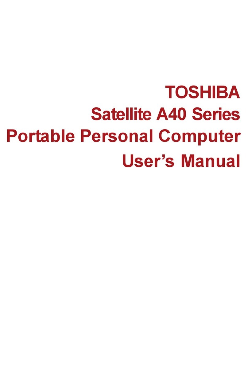 Toshiba A40 Series User manual
