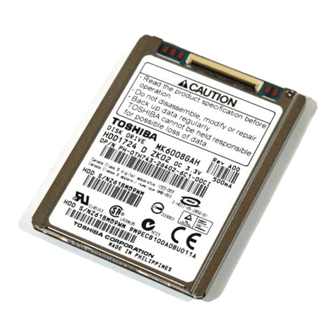 Toshiba MK6008GAH user manual