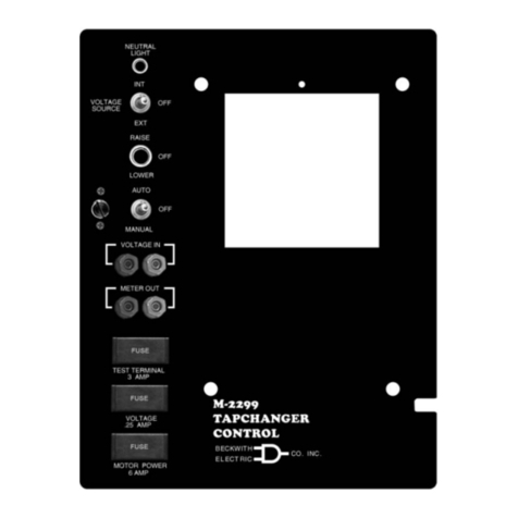 BECKWITH ELECTRIC M-2001 Series Application guide