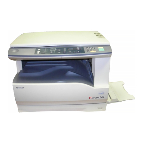 Toshiba e-STUDIO161 User manual