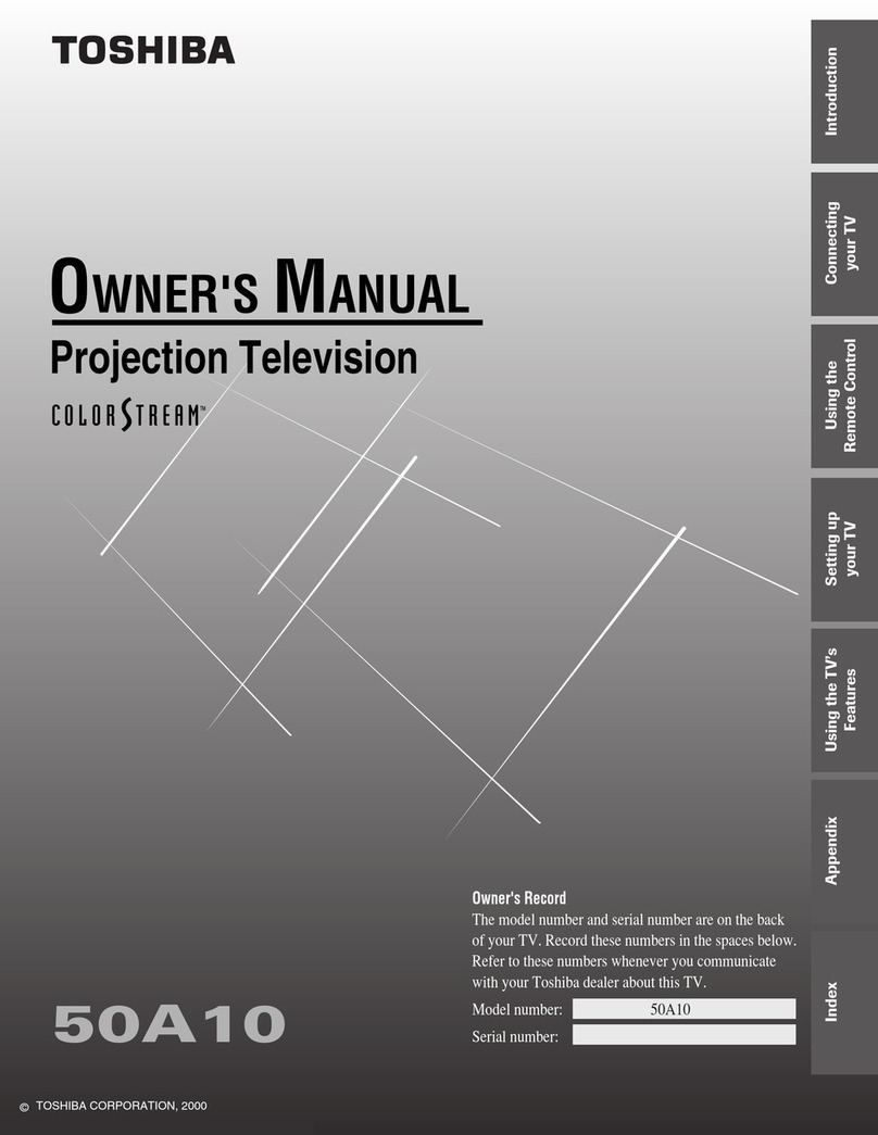 Toshiba 50A10 User manual