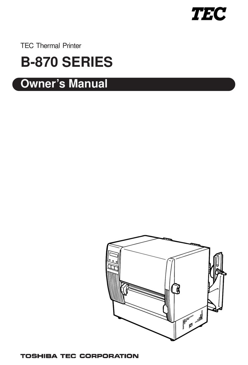 TEC TEC B-870 SERIES owner's manual