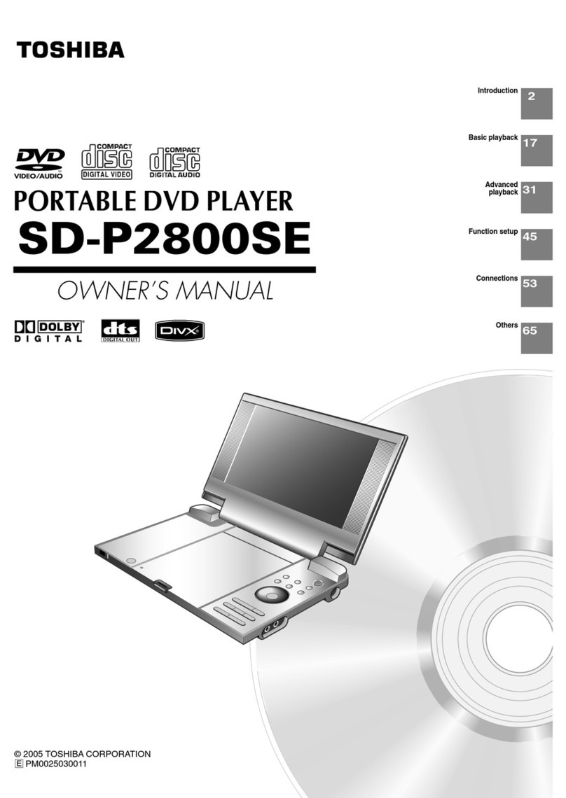 Toshiba SD-P2800SE User manual