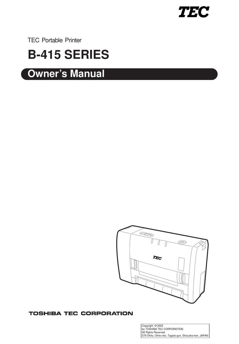 Toshiba B-415 User manual