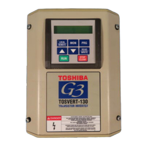 Toshiba G3 TOSVERT-130 User manual