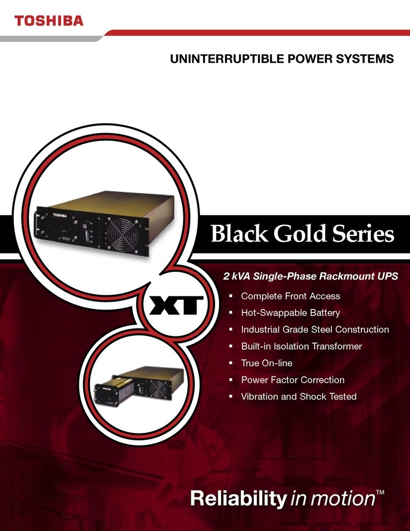 Toshiba Black Gold Series User manual Toshiba Black Gold Series User manual