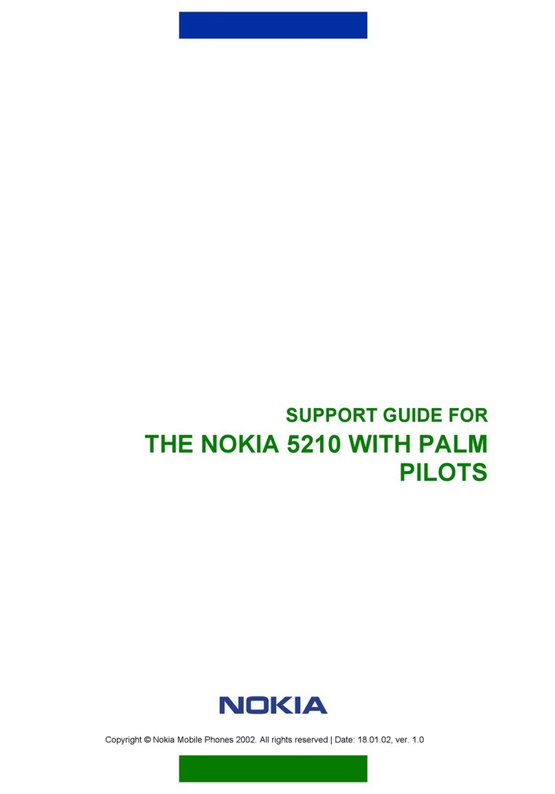 Nokia 5210 - Cell Phone - GSM Installation instructions