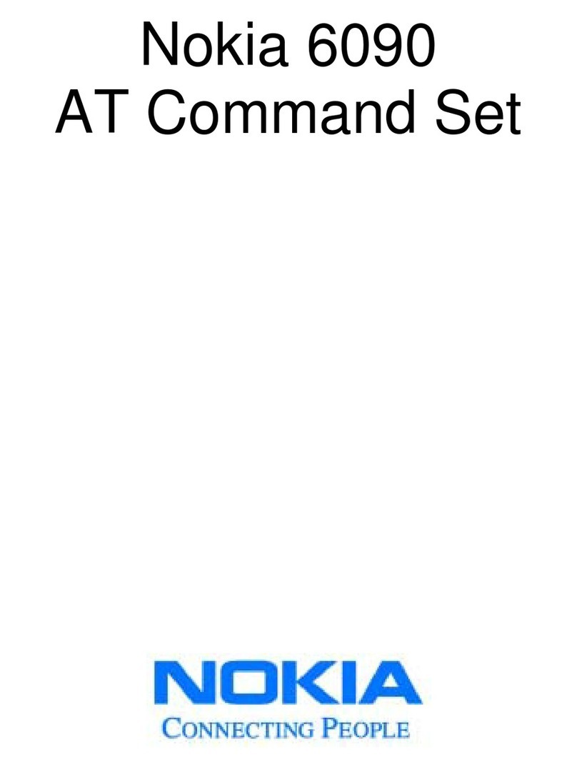 Nokia 6090 Command guide