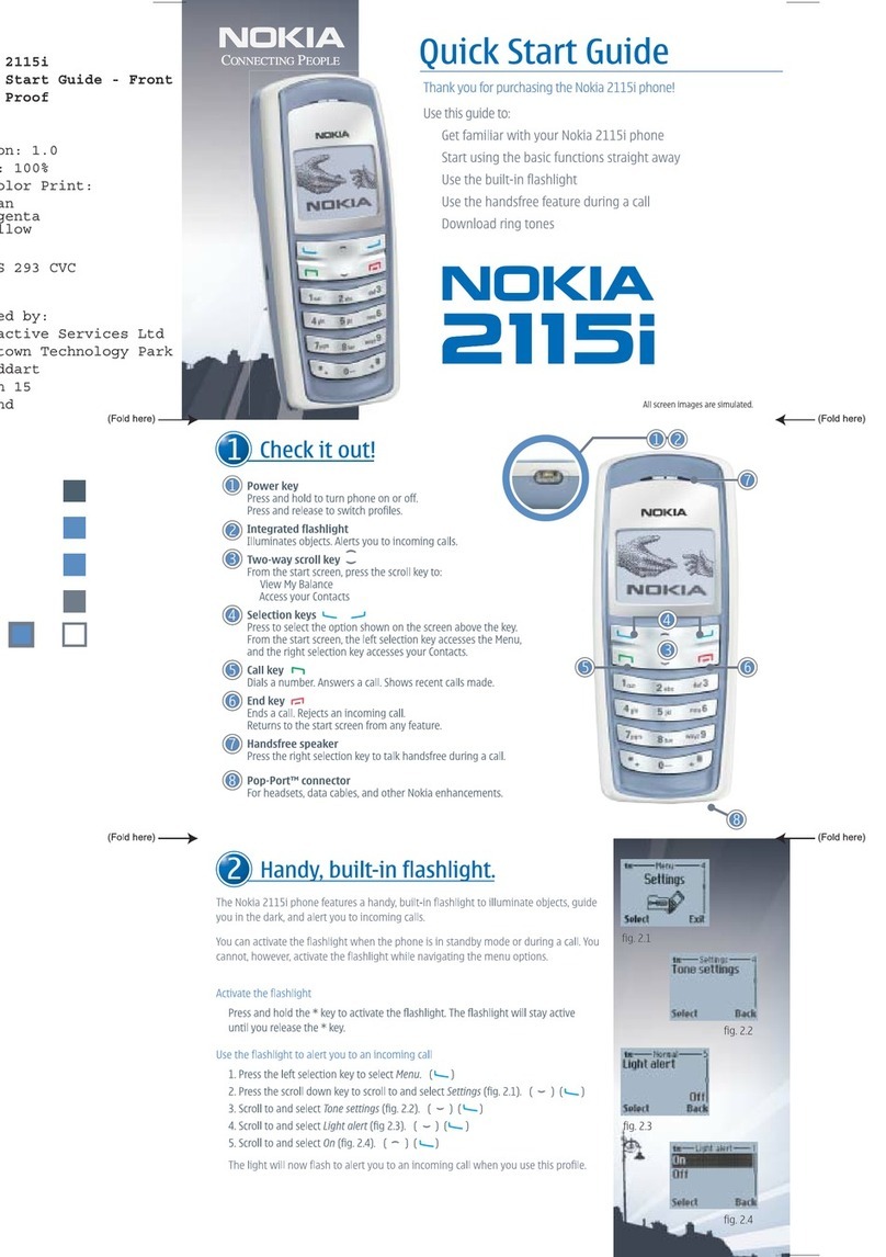 Nokia 2115i - Mono Headset Hs-5 Hs5 2270 2285 3100 3120 3200 3205 3220... User manual