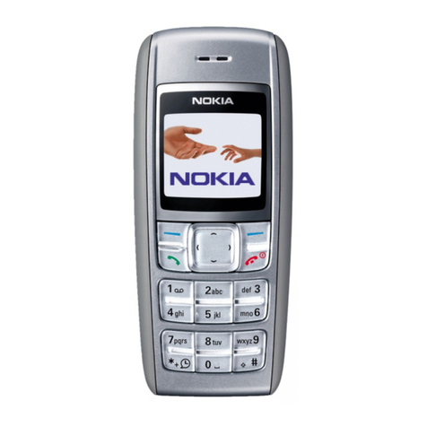 Nokia 1600 - Cell Phone 4 MB User manual