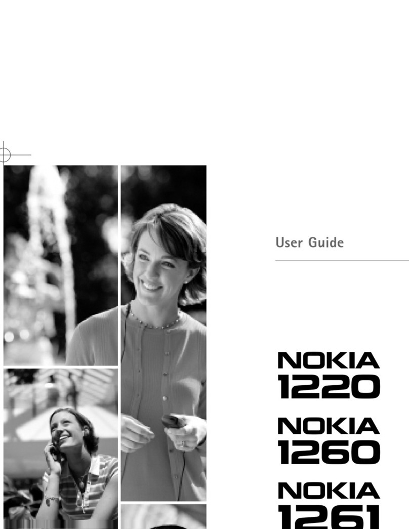 Nokia 1220 User manual