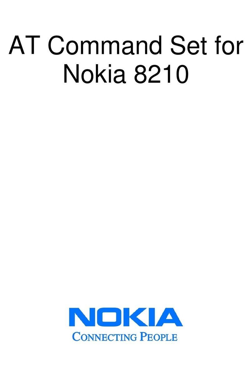 Nokia 8210 Installation manual