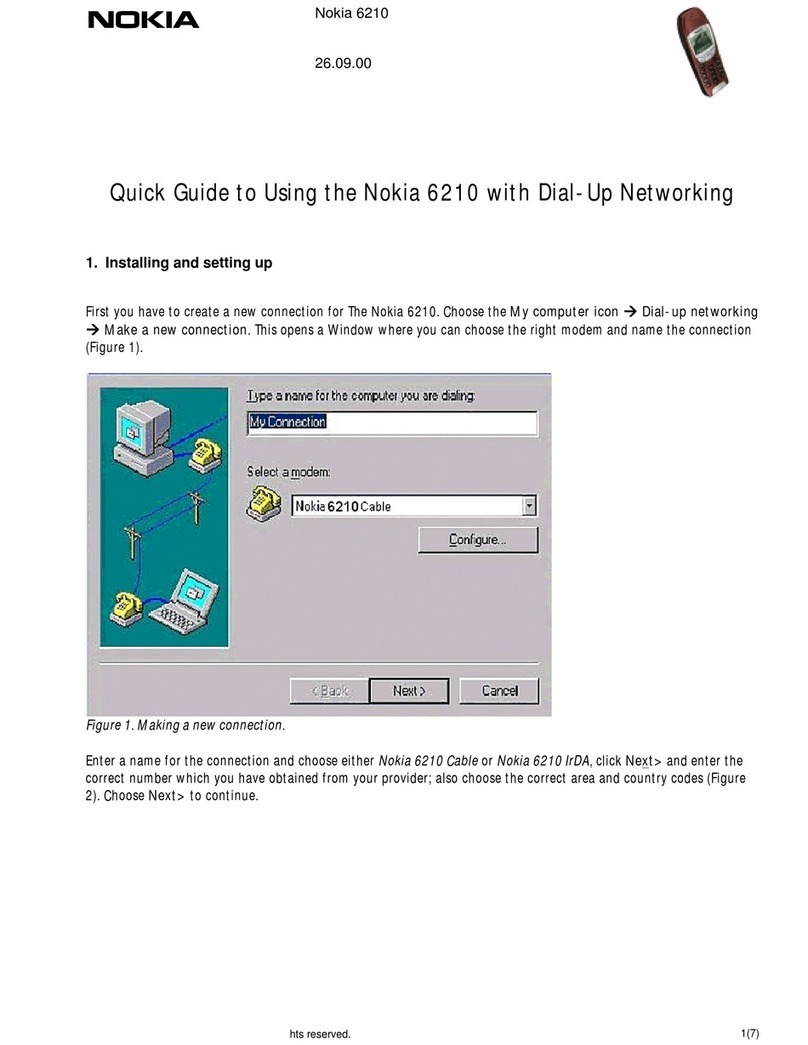 Nokia NAVIGATOR 6210 User manual