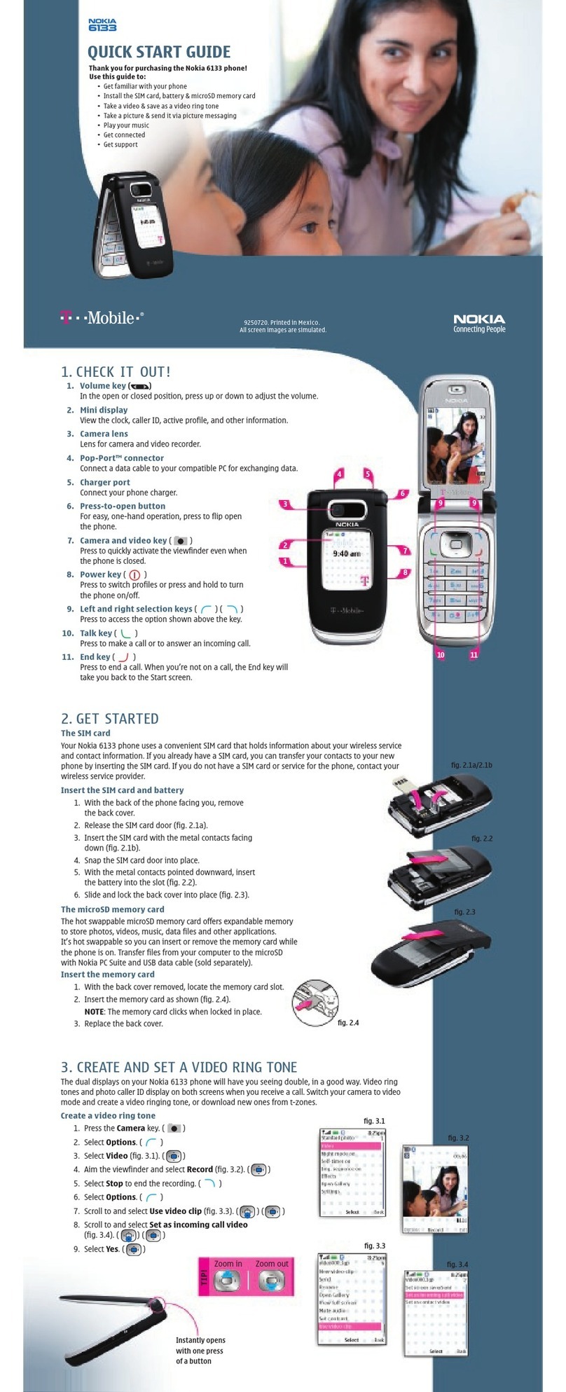 Nokia 6133 - Cell Phone 11 MB User manual