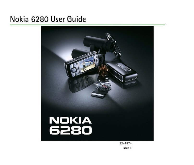 Nokia HANDSET 6280 user guide