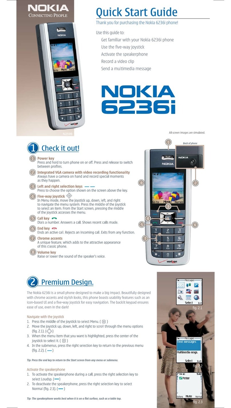 Nokia 6236i User manual