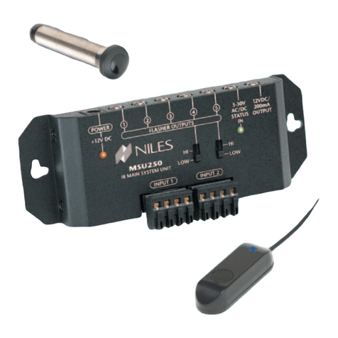 Niles Ingenious IR User manual