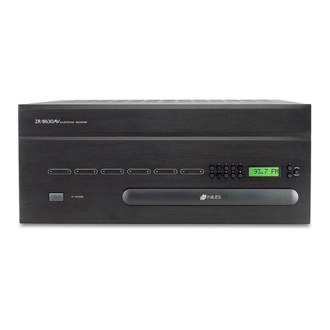 Niles ZR-8630AV Troubleshooting guide