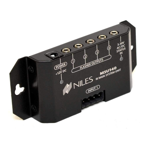 Niles MSU140 Features & specifications  manual