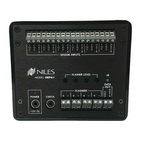 Niles IRP6+ User manual