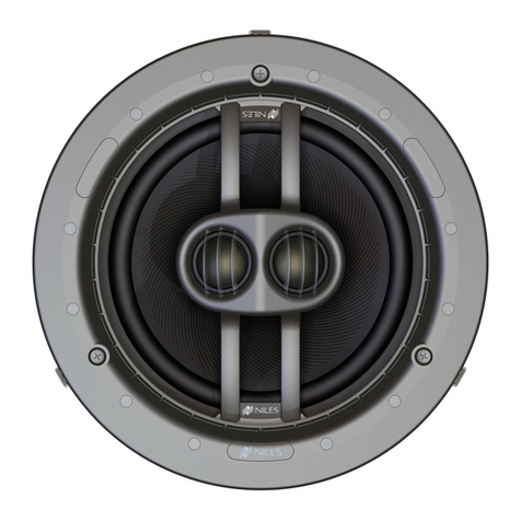 Niles Directed Soundfield DS7FX Specification sheet