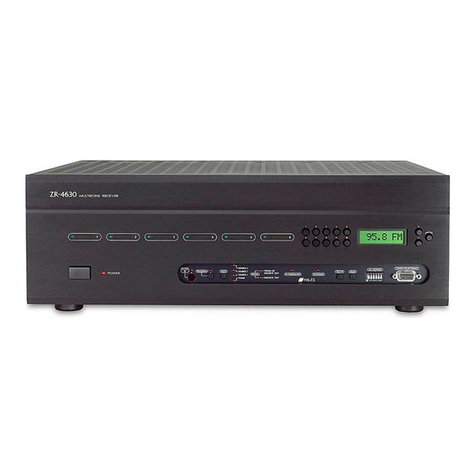 Niles ZR-4630 ZR-4630 User manual