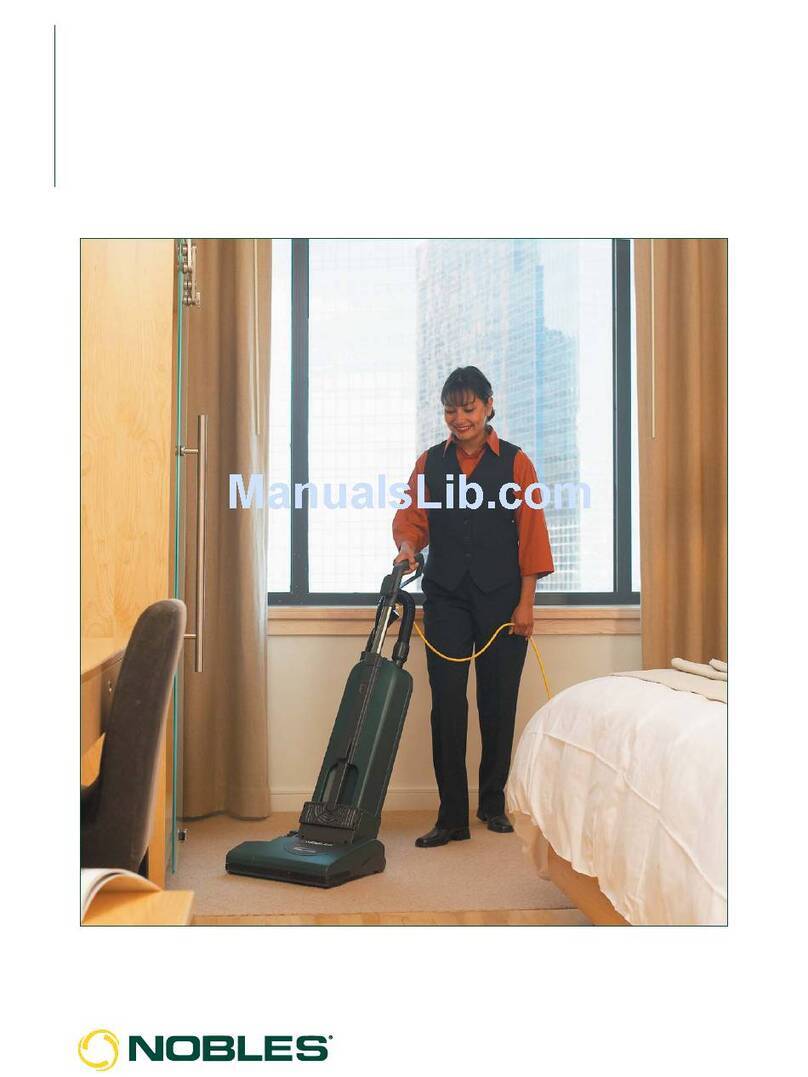 Nobles UltraGlide DMU User manual Nobles UltraGlide DMU User manual