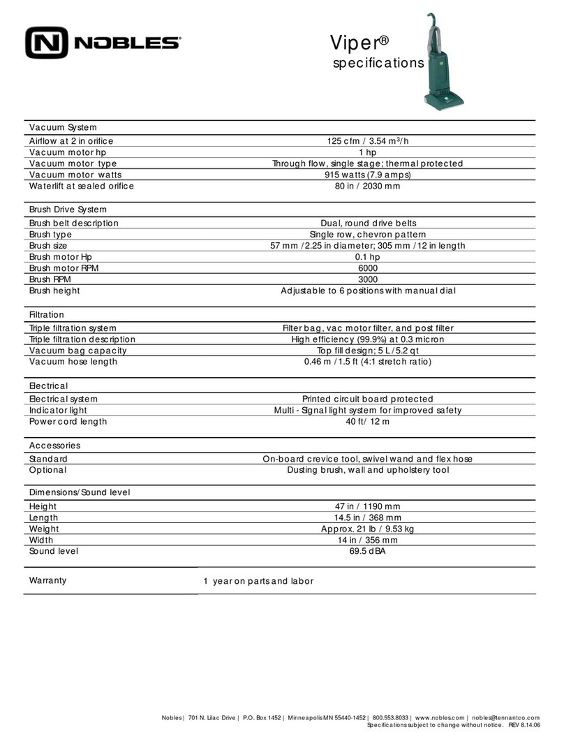 Nobles Viper Specifications
