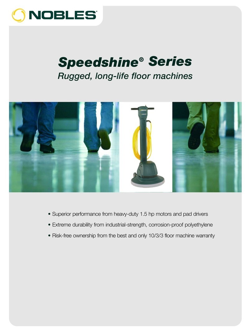 Nobles Speedshine 1700DS User manual