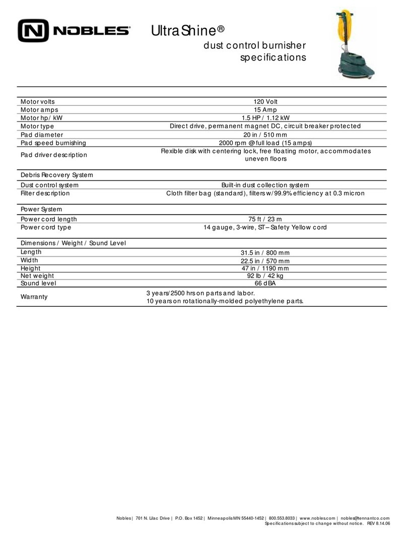 Nobles UltraShine User manual