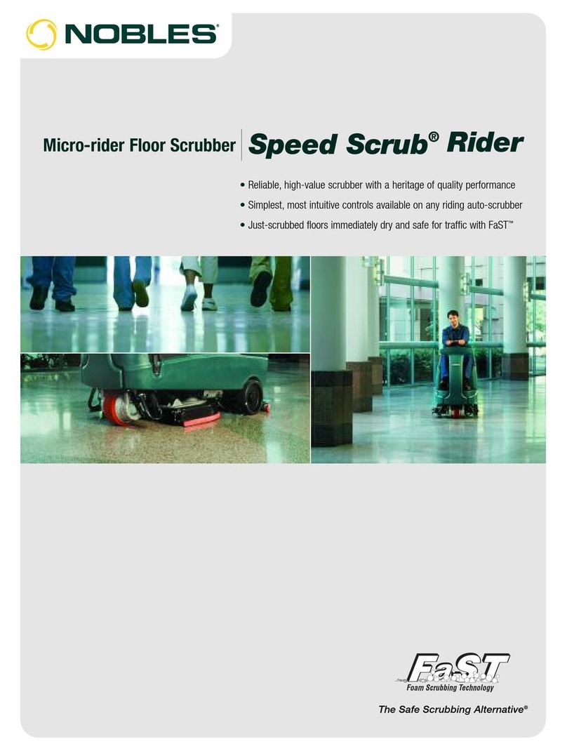 Nobles Speed Scrub Rider User manual