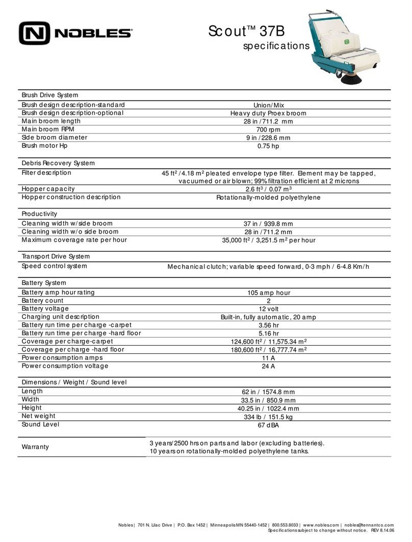 Nobles Scout 37B Specifications